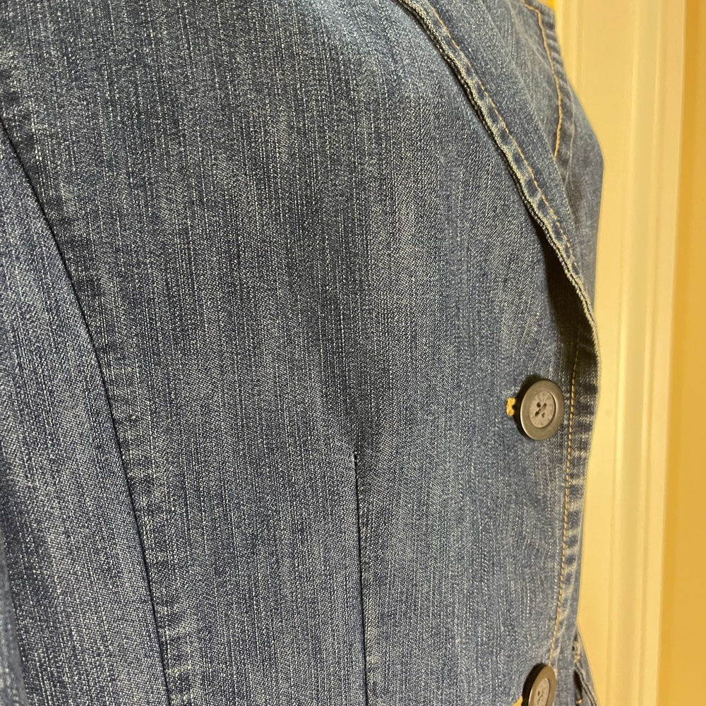 Cherokee Vintage 90’s Denim Jacket Blazer with Pockets Size M - Picture 4 of 8